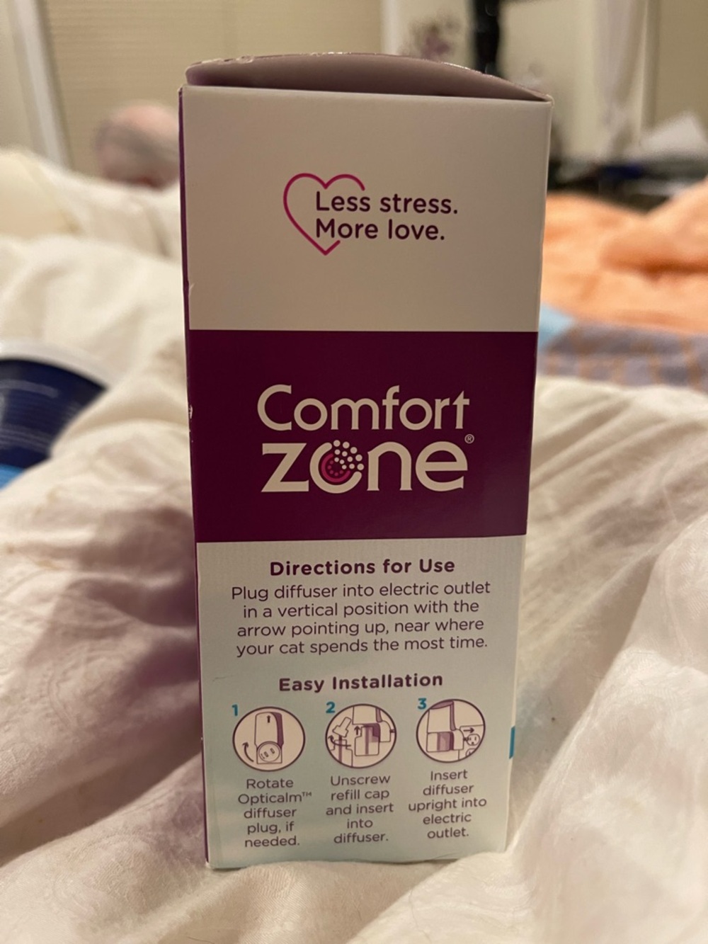 Comfort Zone Single & Multi-Cat Calming Kit Plug-In Defuser & Refill Drug Free - Picture 7 of 8